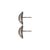 Silver Niello Kanok Barrel Earrings AG577