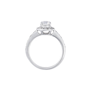 Halo Midos Engagement Ring - 0.5CT AG741