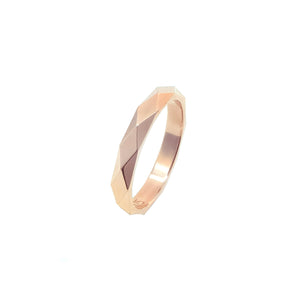 Faceted Ring AU345