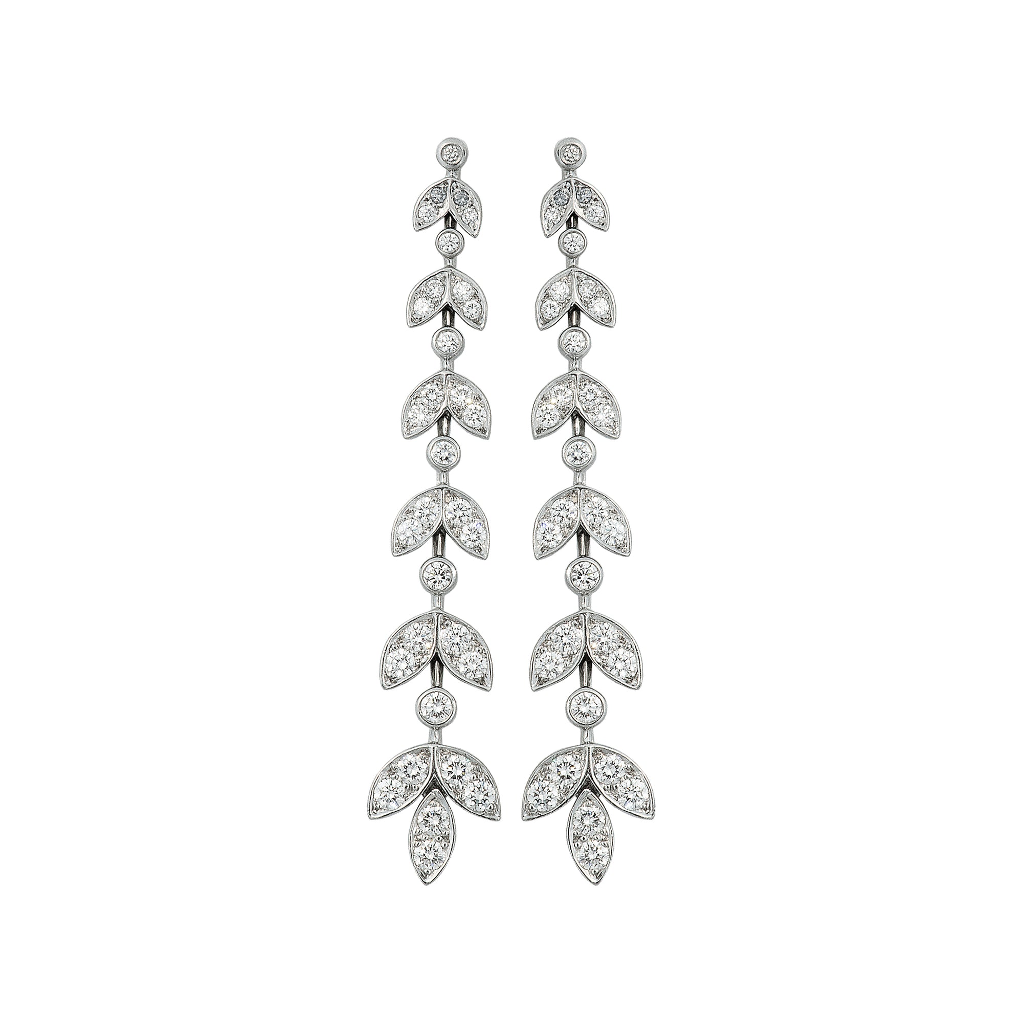 Joop Leaf Drop Earrings M758