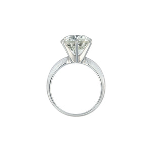 Uno Lucia Solitaire Ring - Diamond Round 6.03CT M765