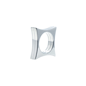 Crena Square Convex Fusion Ring AG308