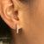 Danie Diamond Huggie Earrings 2021-036