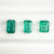 African Emerald Rectangular Step Cut 1.83-2.25CT G140 G141 G142