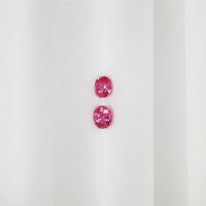 Mahenge Pink Spinel Oval Pair 1.78CT G387