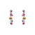 Hava Multi-gems Long Earrings W203