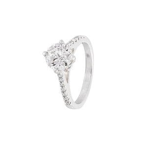 Uno Marge Solitaire Engagement Ring 0.6 - 1.3CT SR3707 AG697