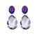 Ovalo Dosh Detachable Gemstone Earrings W171
