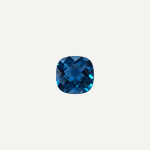 G771 LONDON BLUE TOPAZ CUSHION 4.85CT - muted white scaled cover