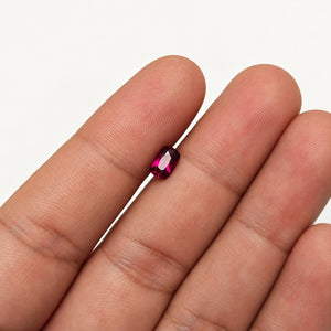 G760 UNHEATED RUBY LONG CUSHION 1.02CT