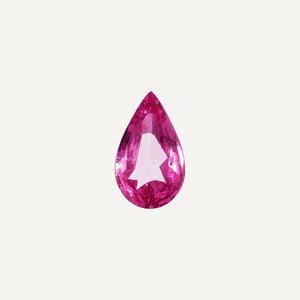 G763 UNHEATED PINK SAPPHIRE PEAR 1.52CT - 02-G763-WHITE-BEAUTY