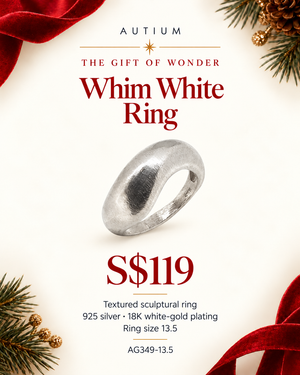 Whim White Ring AG349 — HK13.5