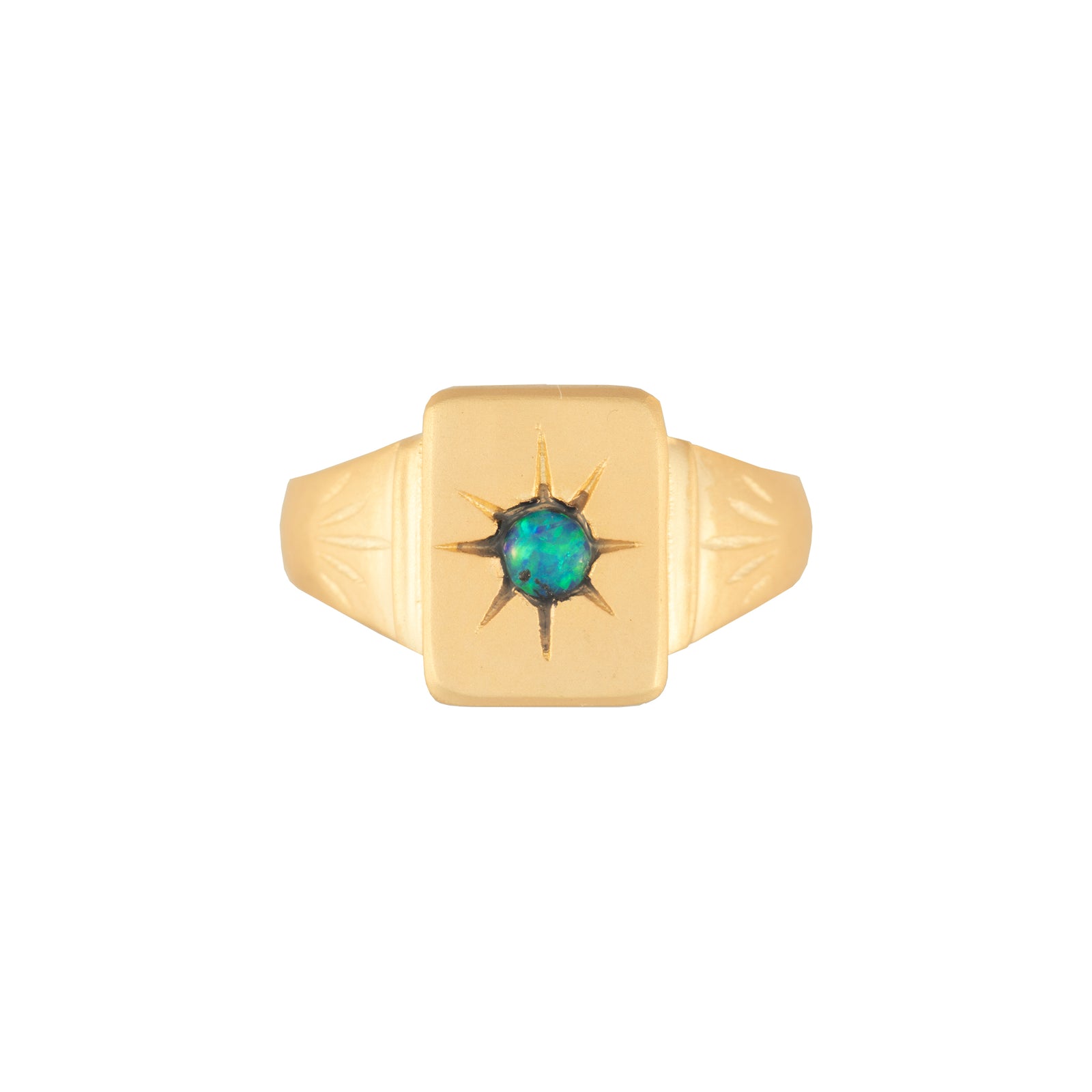 Sami Gemstone Signet Ring 2023-008