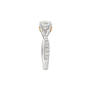 Xin Overlap Split Shank Engagement Ring 2023-025