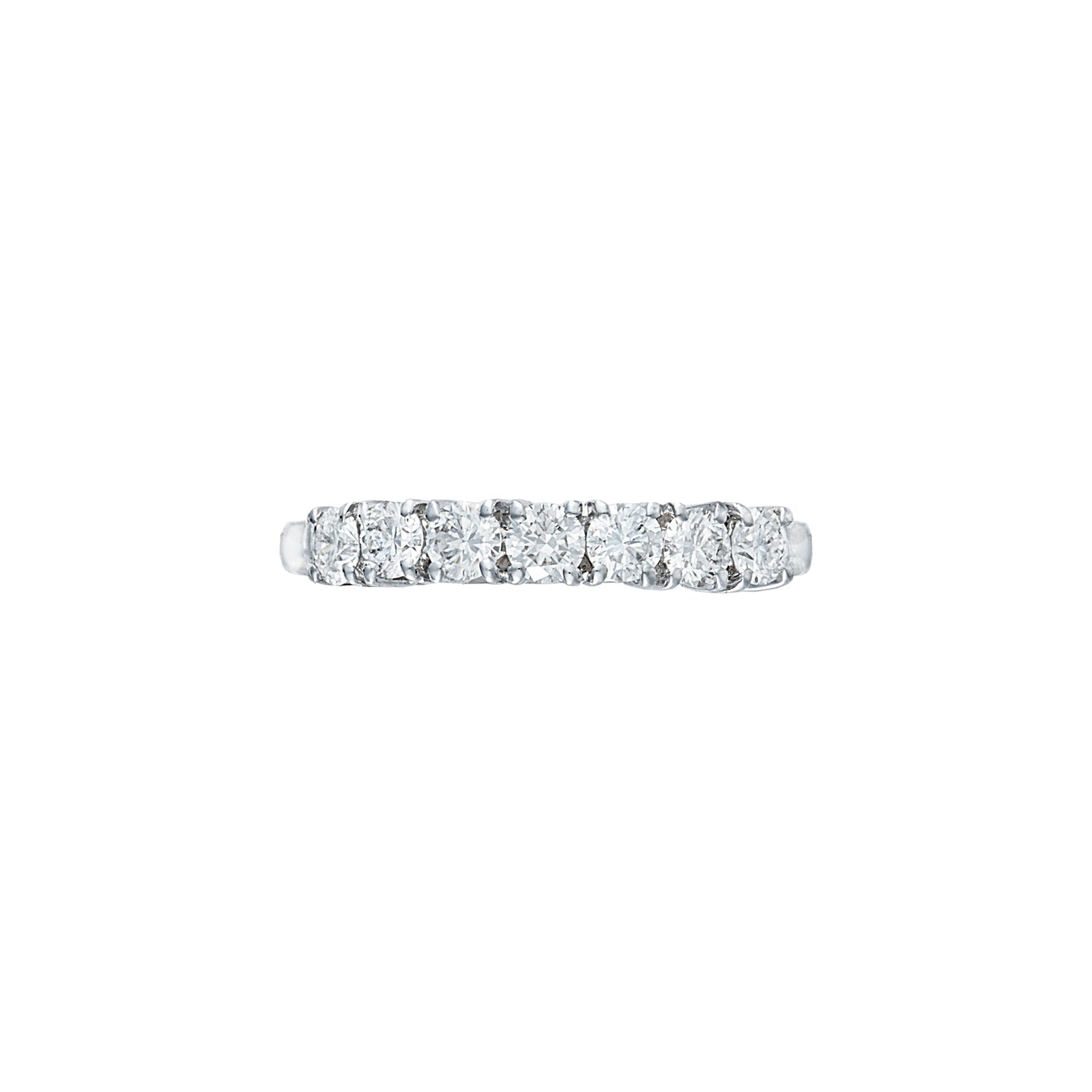 Azure Half Eternity Ring - Diamond Round 2023-045