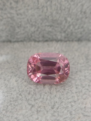 G234	PINK TOURMALINE LONG CUSHION 7.3CT