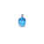 MUNO SOLITAIRE PENDANT - BLUE OVAL - 2024-083