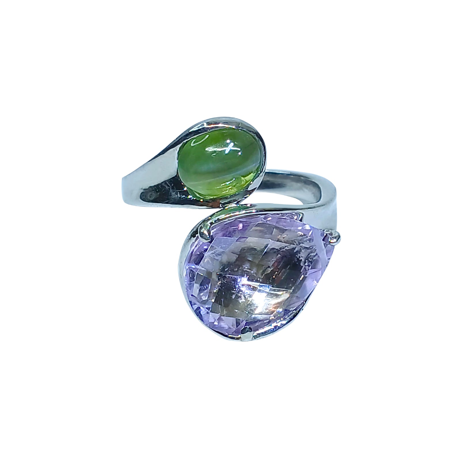 2025-006 TOI ET MOI BOLD STACK TWO-STONE RING