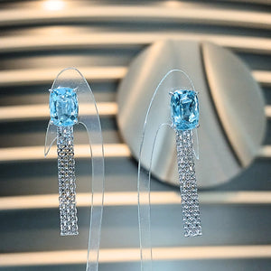 2025-011 MESH CHAIN DROP EARRINGS