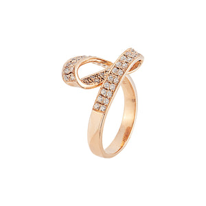 Nebulous Ring Rose AG354 CZ001