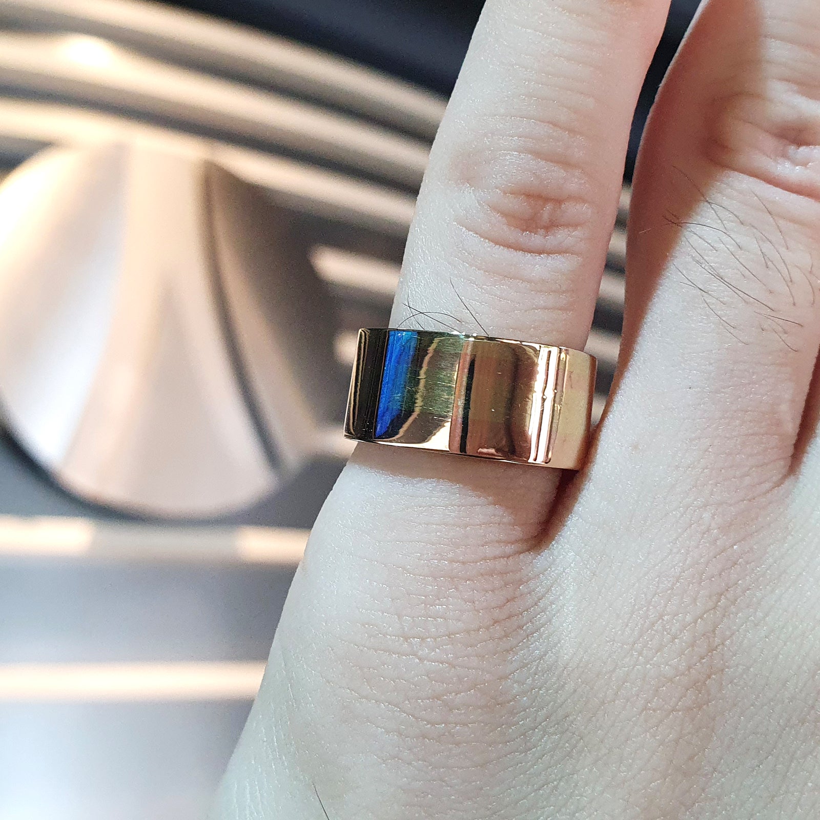 GG Quart TT Lux-DY Fusion Gold Ring AU108