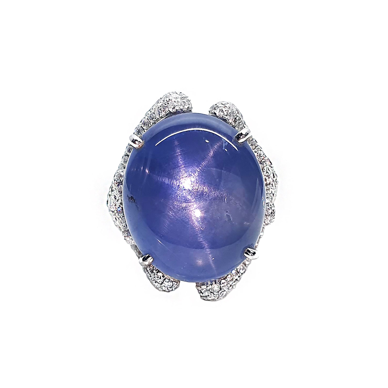 Andromeda Star Sapphire Ring - AU427