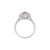 Chroasia Double Halo Ring - Pink Diamond Marquise AU456