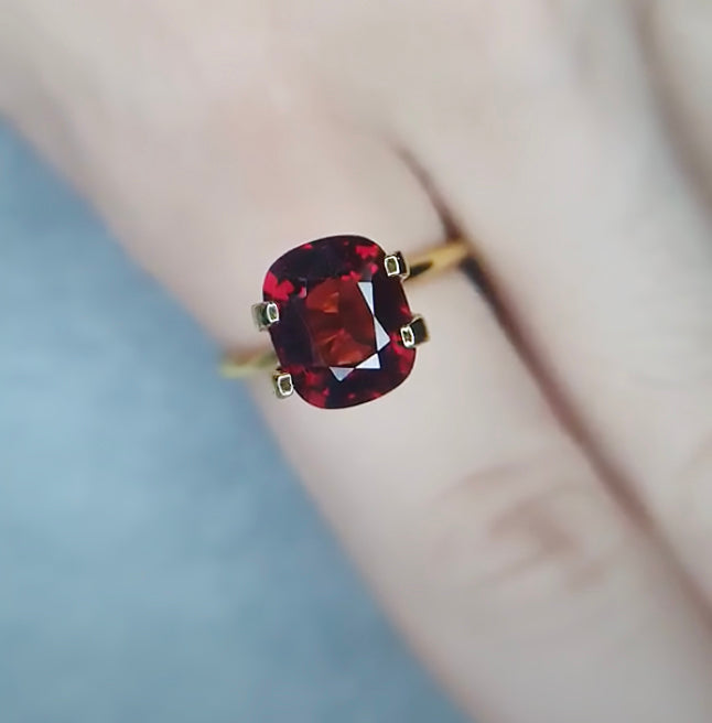 Burmese Red Spinel Cushion 3.4CT G032