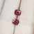 Red Spinel Long Cushion Pair 1.05 G033