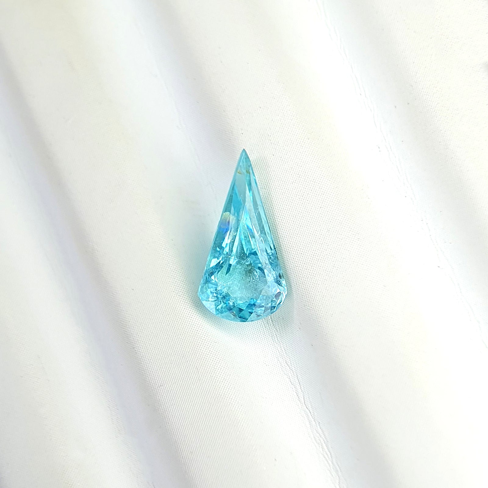 G054 Paraiba Tourmaline Elongated Pear 1.87CT