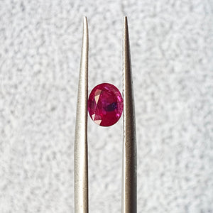 Unheated Burmese Mong Hsu Ruby Group 0.92 - 1.04CT G156 G157 G158 G159