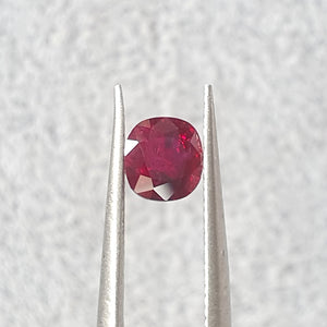 Unheated Burmese Mong Hsu Ruby Group 1 - 1.08CT G160 G161 G162