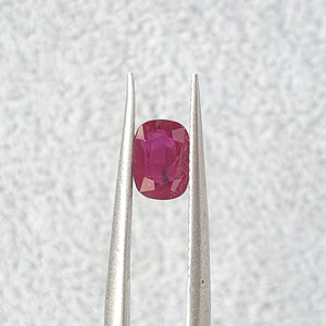 Unheated Burmese Mong Hsu Ruby Group 1 - 1.08CT G160 G161 G162