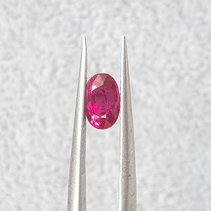 Unheated Burmese Mong Hsu Ruby Group 1 - 1.08CT G160 G161 G162