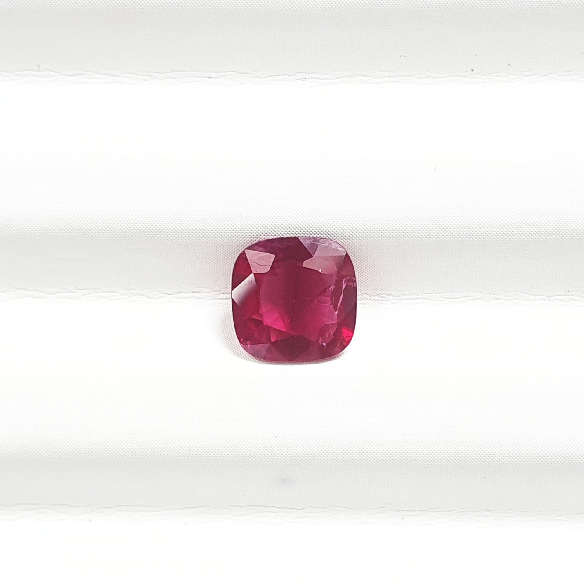 Unheated Burmese Mong Hsu Ruby Sq 1.33CT G167