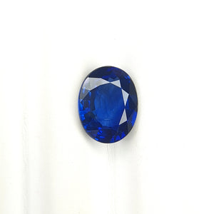 Vivid Blue Sapphire Oval 3.68CT G245
