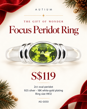 Focus Gemstone Ring- 2CT Peridot AG-G033