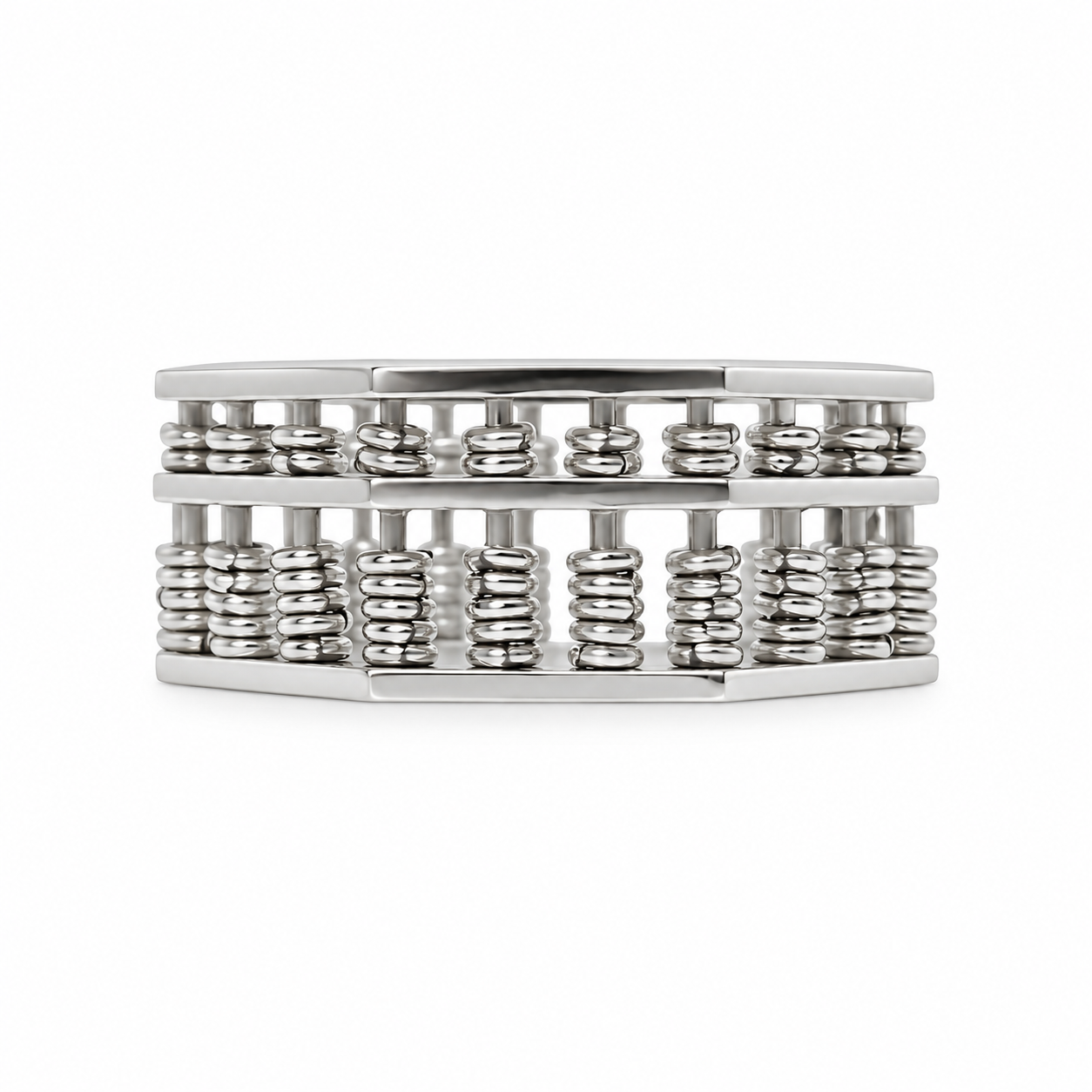 Autium Original Abacus-8 OAM Octagonal Ring with 138 Beads AU268