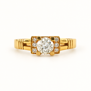 Esmara Vintage Diamond Solitaire Ring M518