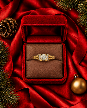 Esmara Vintage Diamond Solitaire Ring M518