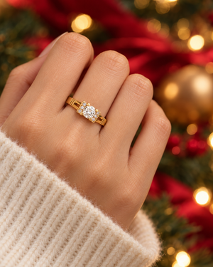 Esmara Vintage Diamond Solitaire Ring M518