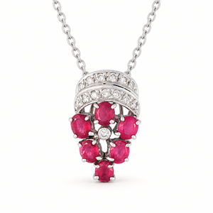 Soen Vintage Ruby Pendant M521