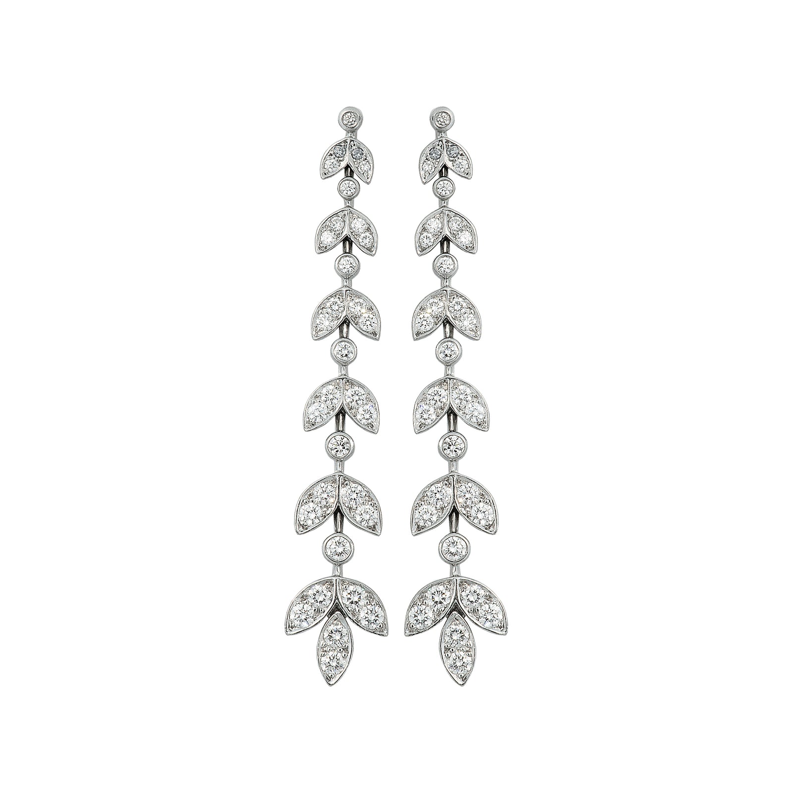 Joop Leaf Drop Earrings M758