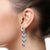 Juna Fan Mixed Shape Dangling Earrings M759