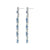 Juna Fan Mixed Shape Dangling Earrings M759