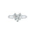 Uno Lucia Solitaire Ring - Diamond Heart 2.12CT M766