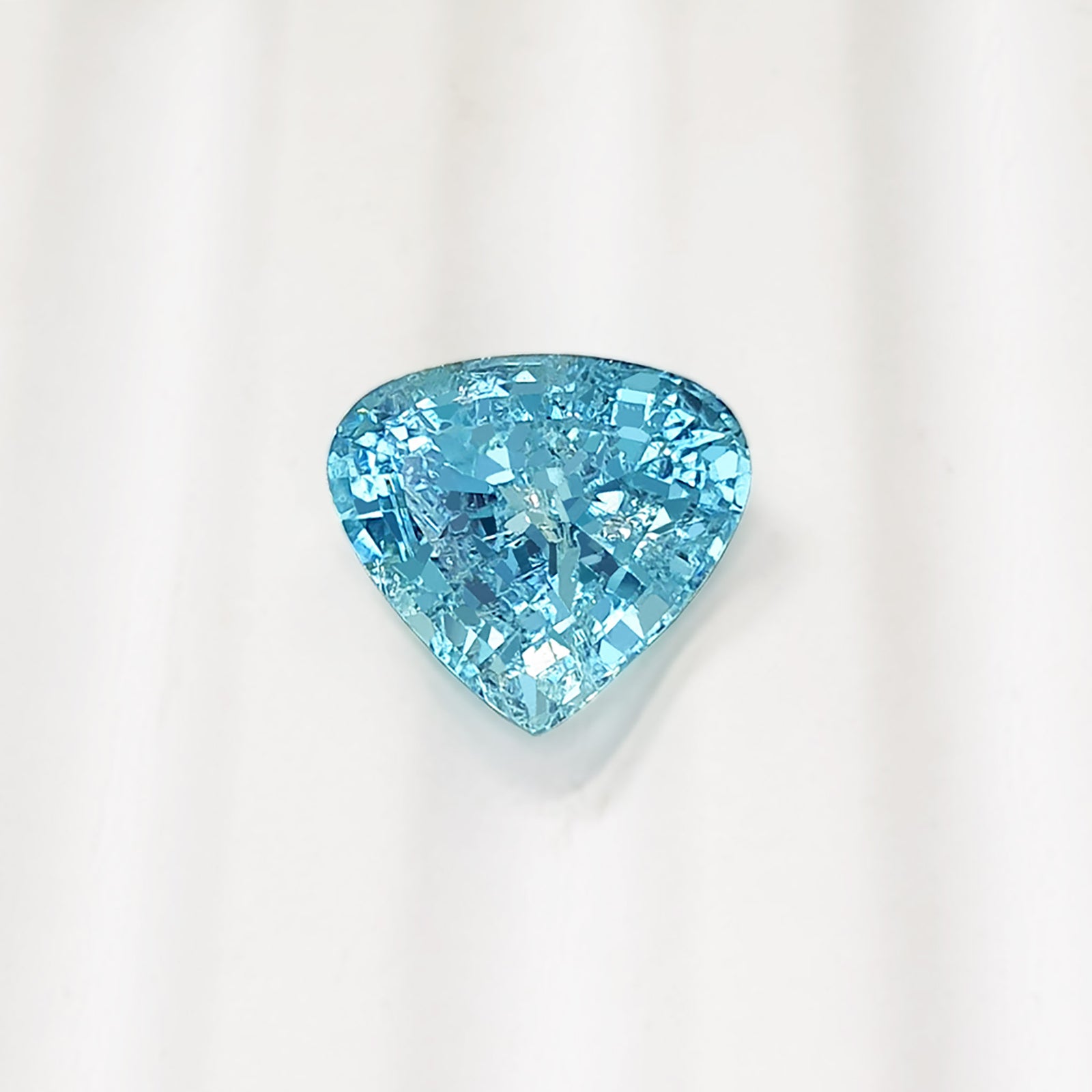 G734 PARAIBA TOURMALINE TRILLION 4.84CT- M787