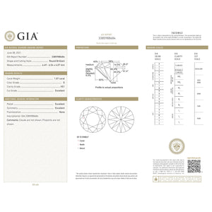 Diamond Round Cut 1.00CT-1.07CT M371-M373