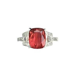 Isimo Gemstone Ring - Pink Long Cushion W197