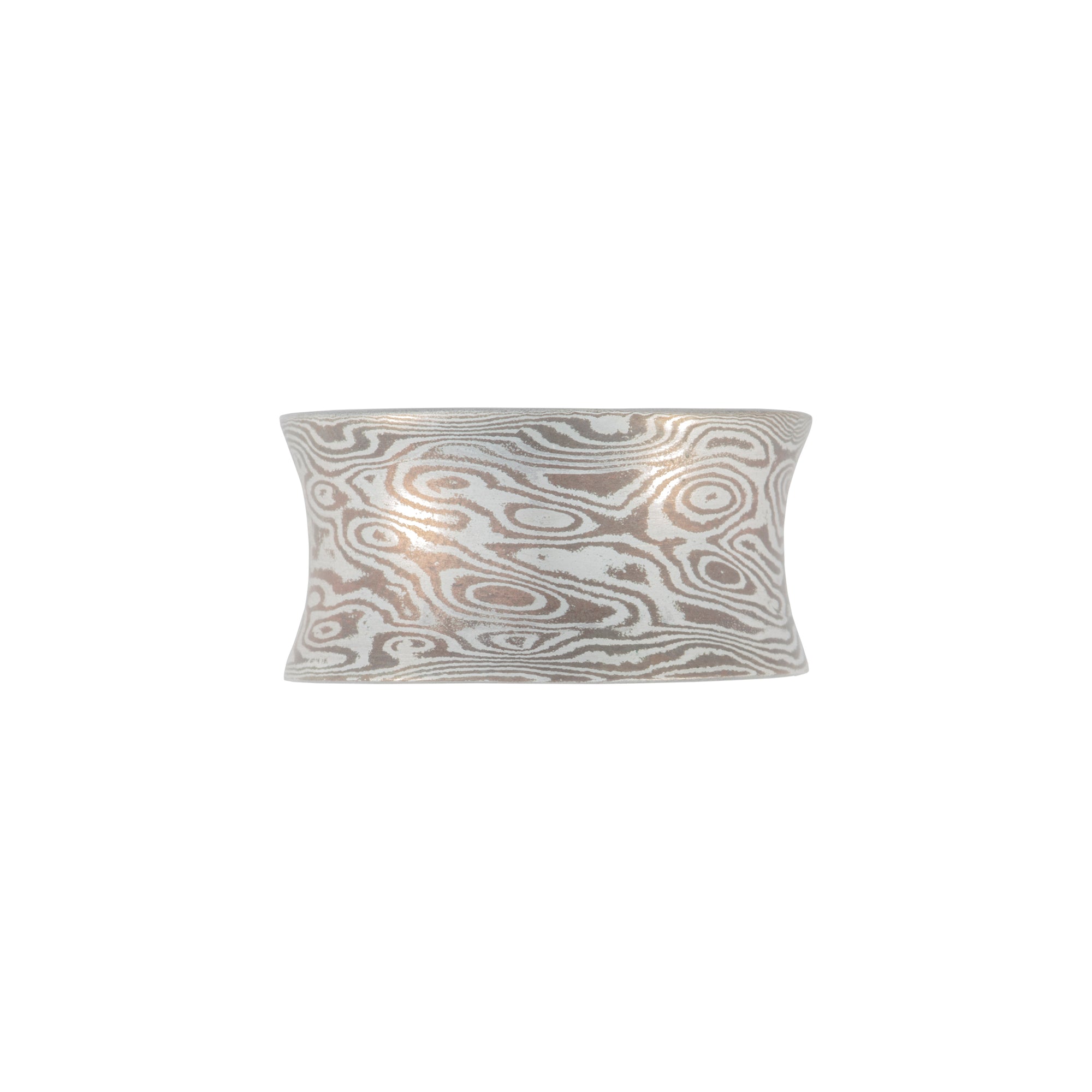 Mokume Gane Curvio Ring 2019-131 AG760